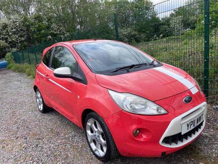 FORD KA 1.2 GRAND PRIX S/S 11 REG RED 3 DOOR GENUINE 66146 MOT JUNE 14TH 2026 TAX £35 LOW INSURNACE