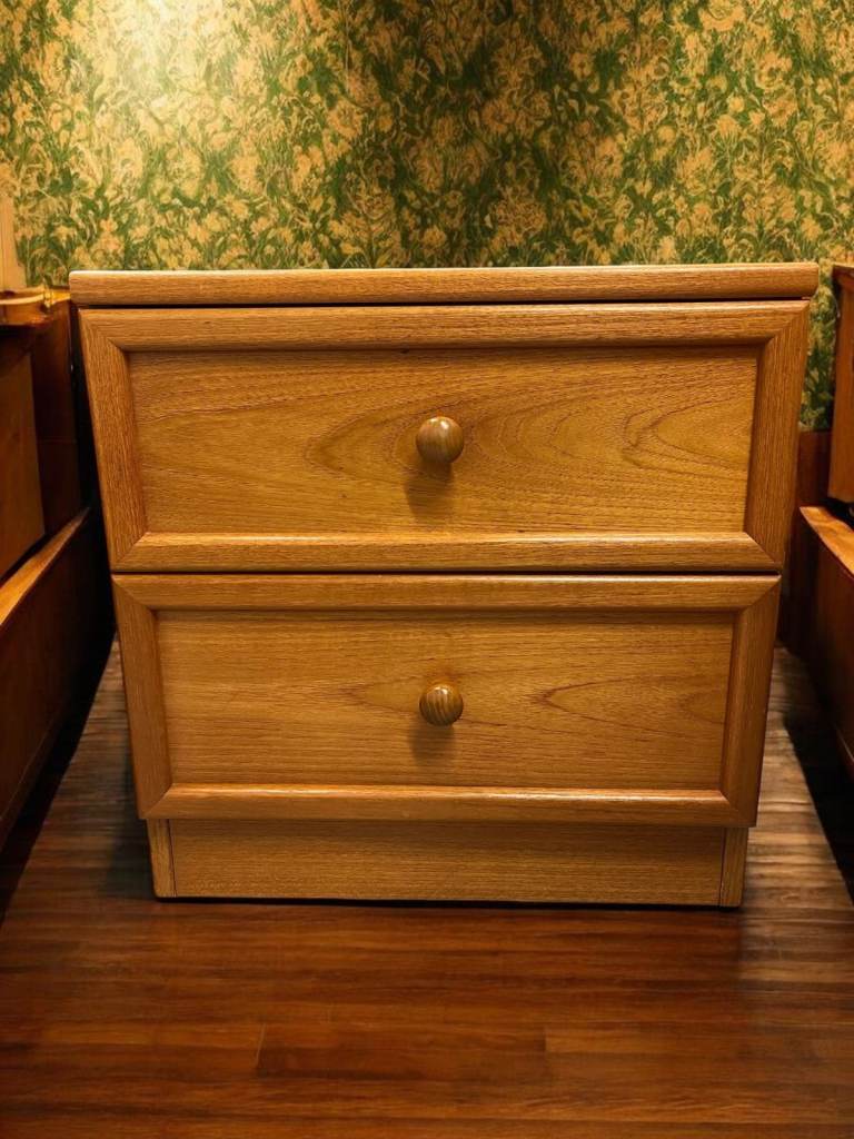 Pair of 2 Drawer G-Plan Bedside Drawers | Vintage Retro Mid-Century Furniture