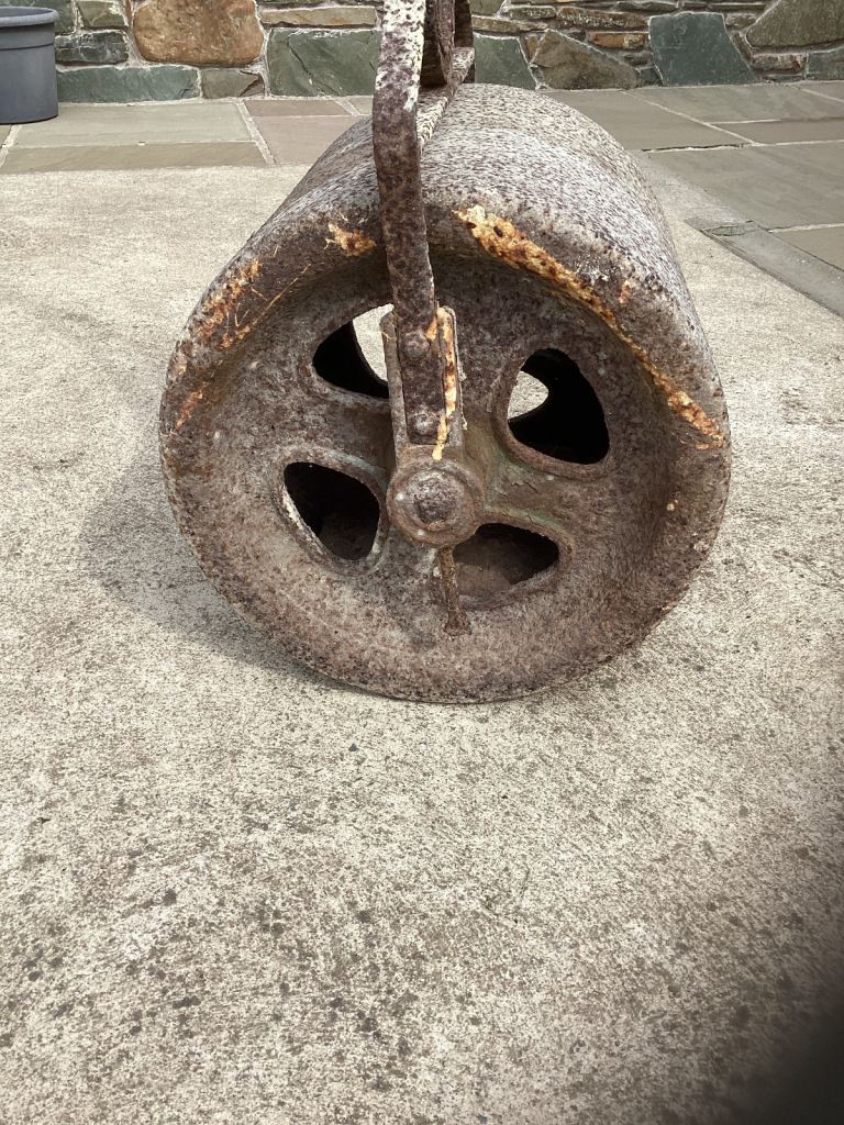 image for Cast iron garden roller