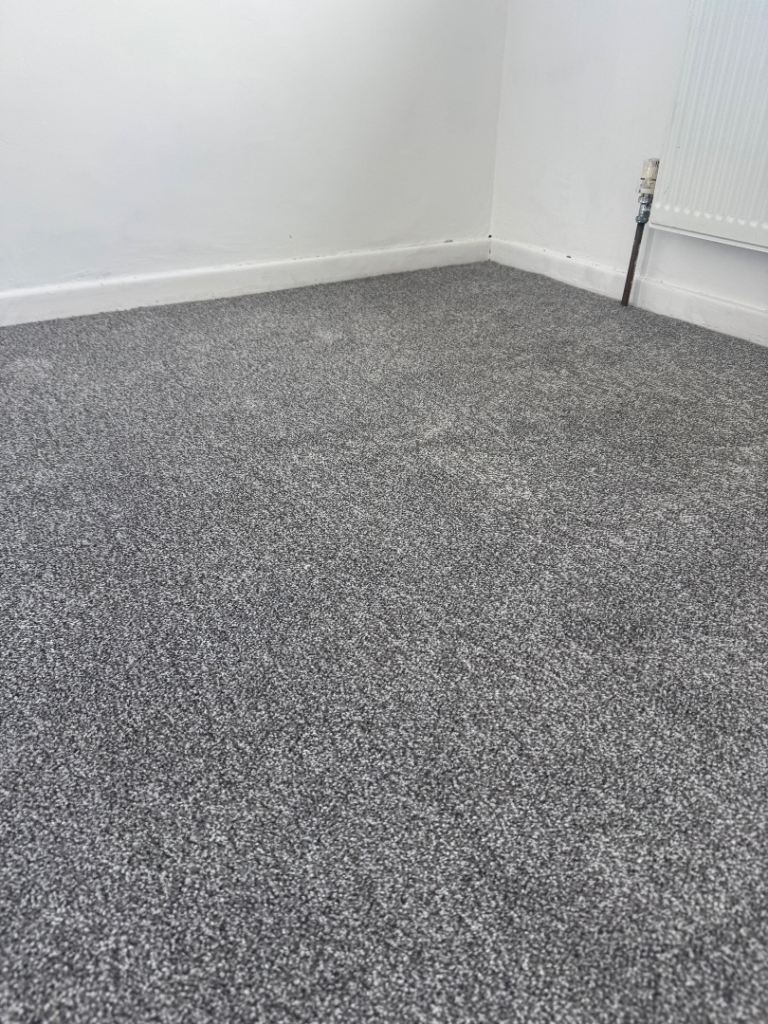 Brand new grey carpets 