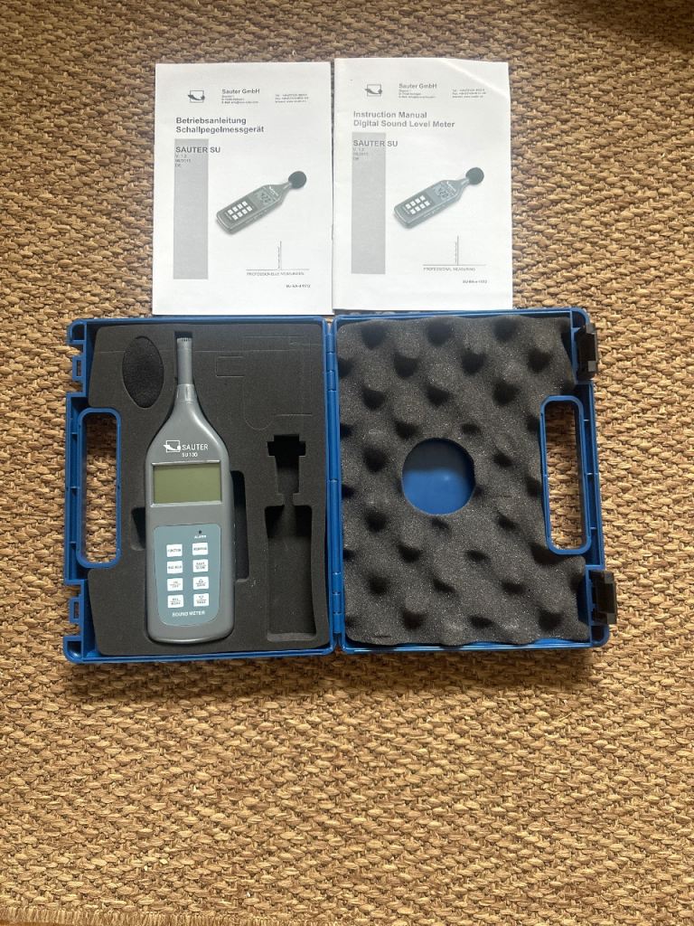 Voltcraft SL-200 Digital Sound Level Meter with Case – As New