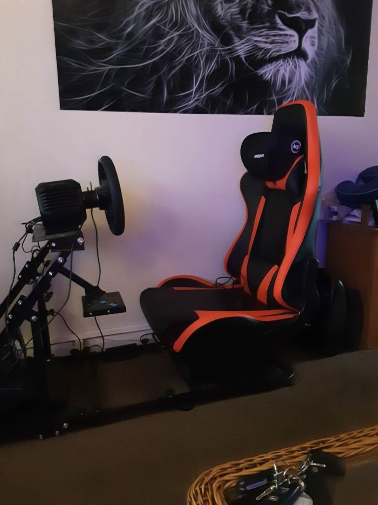 Latest racing sim rig 