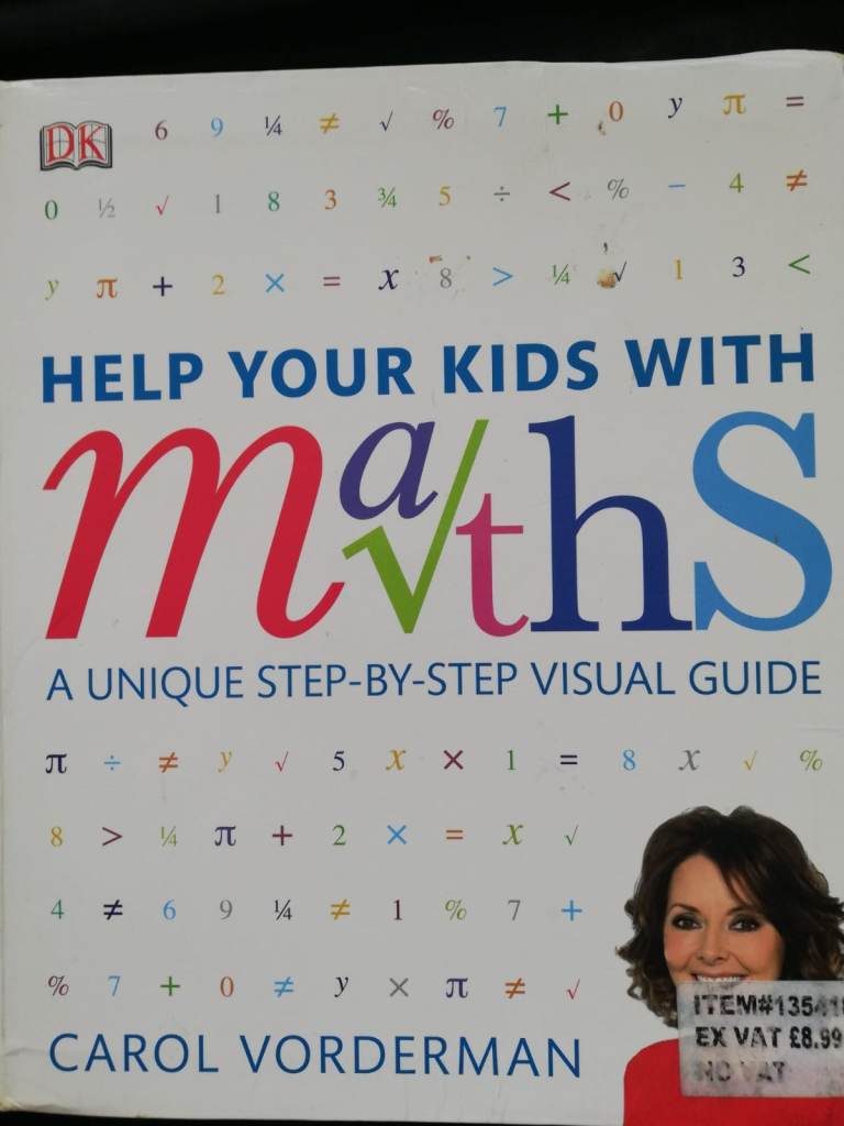 Help Your Kids with Maths – Carol Vorderman (Good Condition)