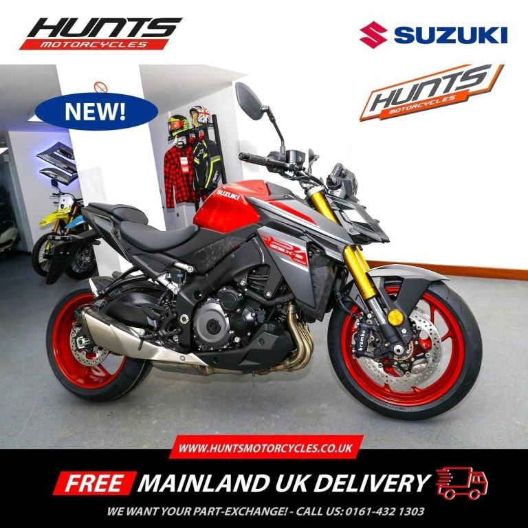 NEW Suzuki GSX-S1000. Candy Red. NOW JUST £10,999 On The Road (No Added Fees!)