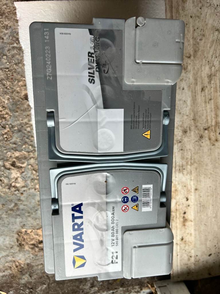 VARTA Silver Dynamic AGM Car Battery 12V 80Ah