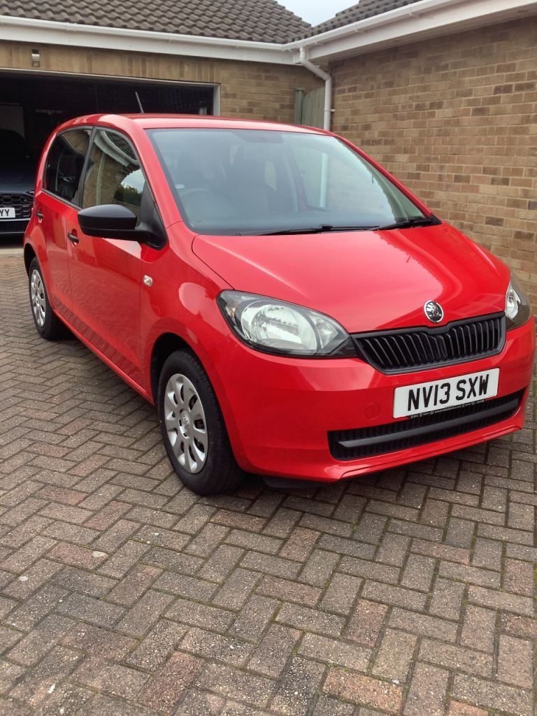 2013 Skoda Citigo, 999cc, Low Mileage, £20 Road Tax, Cheap Insurance.