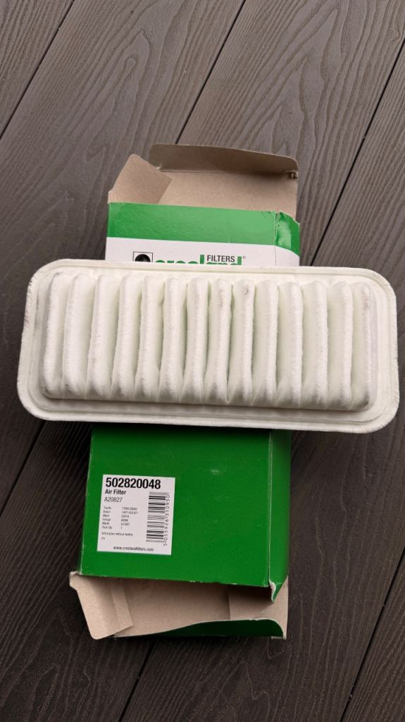 Crosland Air Filter 502820048 / FITS TOYOTA AYGO 2005-2012 PART 1780123030