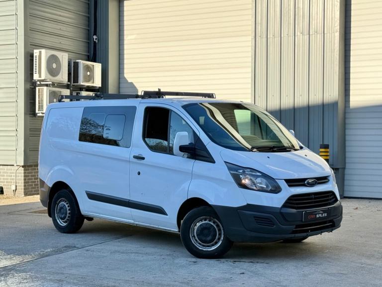 2017 Ford Transit Custom 2.0 TDCi 105ps Low Roof D/Cab Van 6 Seater Crew Van Diesel Manual