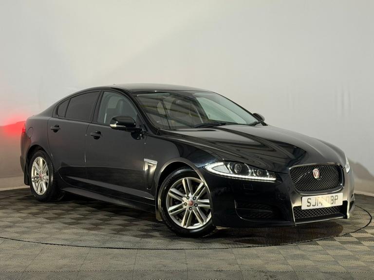 2014 JAGUAR XF R-SPORT 2.2 DIESEL AUTOMATIC 4 DOOR SALOON SERVICE HISTORY