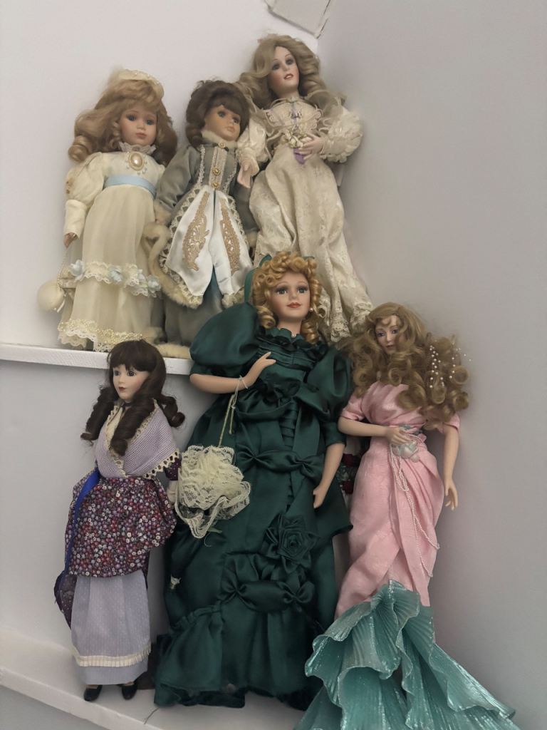 6 Vintage Dolls For Sale