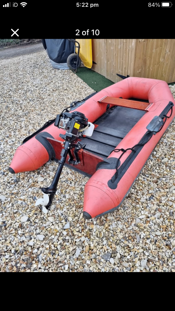 3.4m inflatable rib