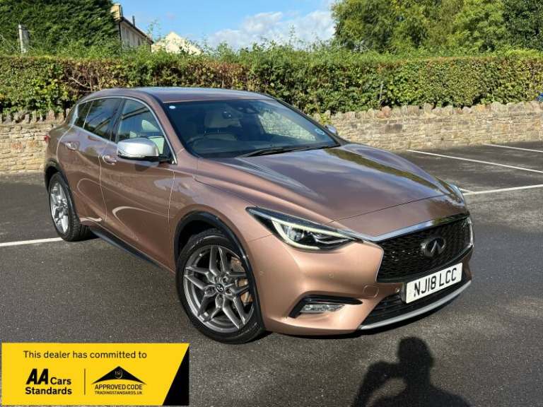2018 Infiniti Q30 1.5d Premium Tech 5dr JUST 61k 6 SERVICES STUNNING CHEAP WAY INTO A MERC HATCHB...