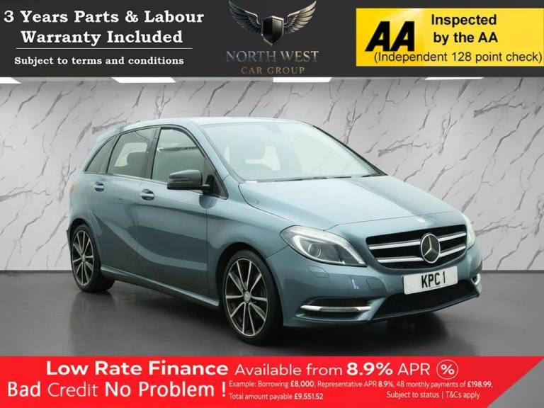 2012 Mercedes-Benz B Class 1.8 B180 CDI BlueEfficiency Sport MPV 5dr Diesel 7G-DCT Euro 5 (s/s) (...