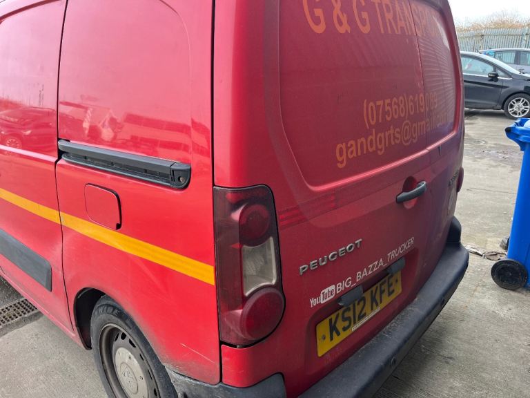 Peugeot, PARTNER, Panel Van, 2012, Manual, 1560 (cc)