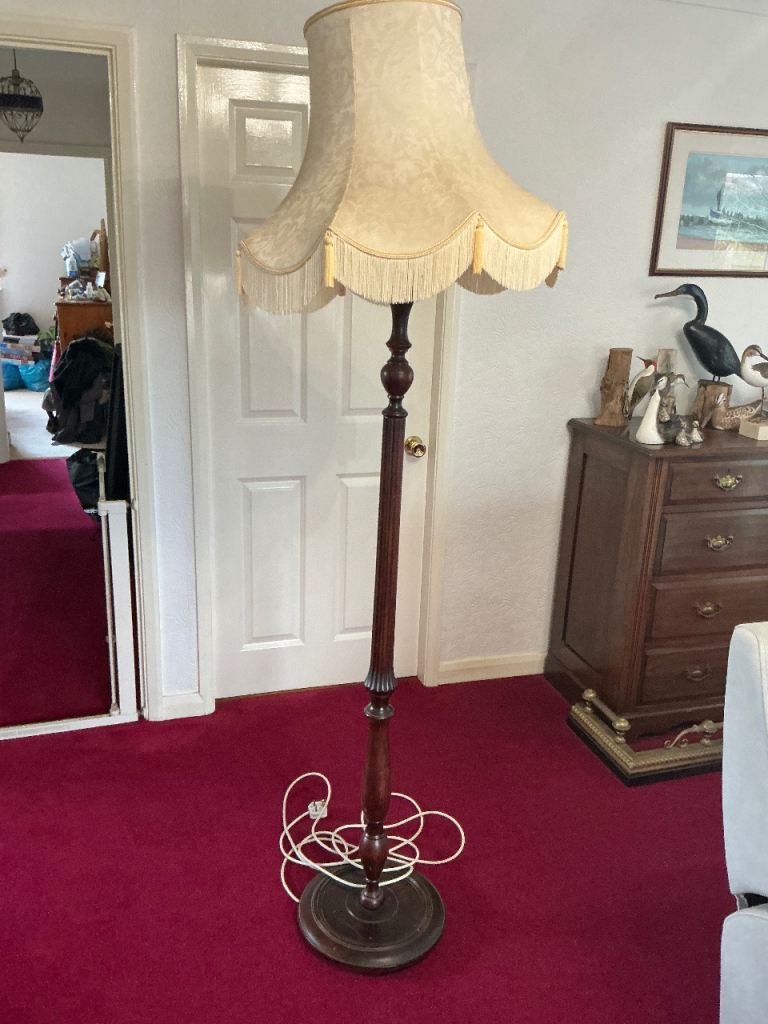 Vintage standard lamp