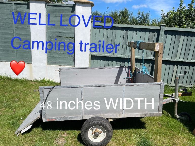 FANTASTIC small trailer with removable back panel | GWEEK TR12