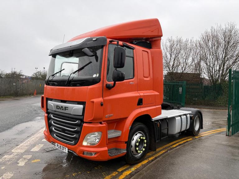 2019 DAF CF 450 4x2 sleeper tractor unit air conditioning 