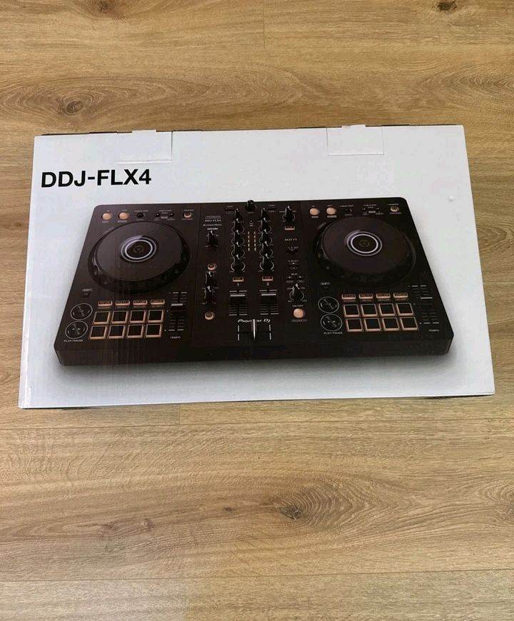 Pioneer DJ DDJ-FLX4 Double Deck Controller Brand New In Box