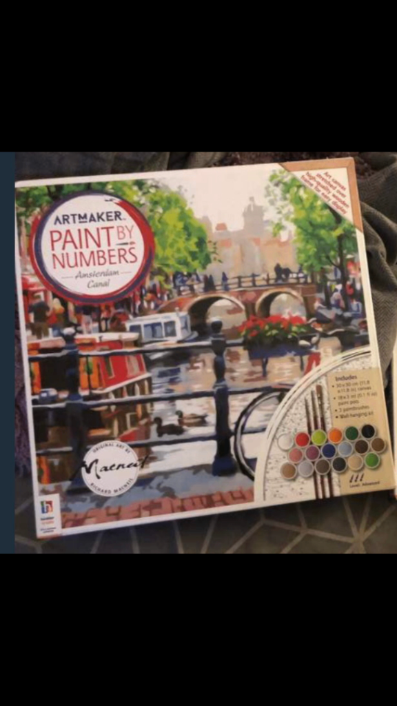 New unopened paint by numbers 