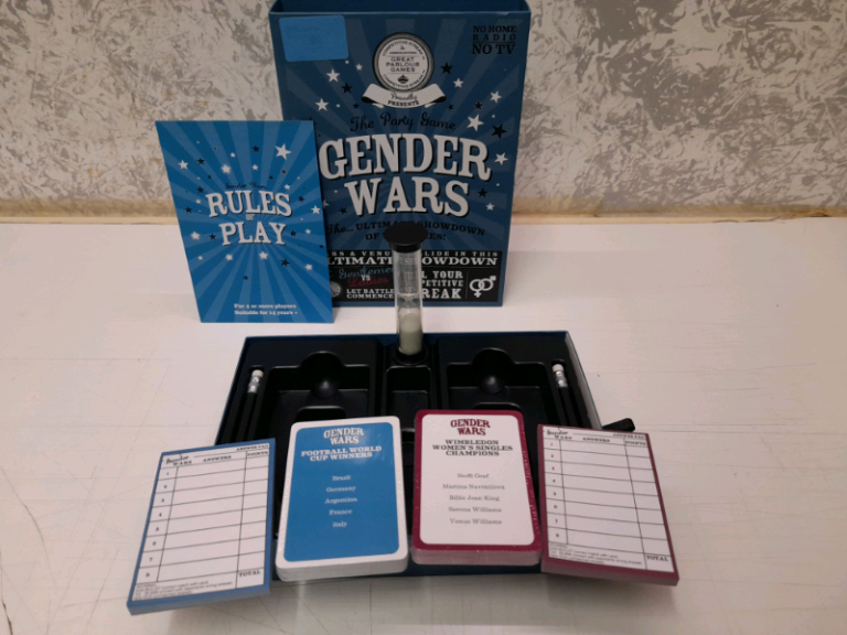 Gender Wars Quiz Party Game