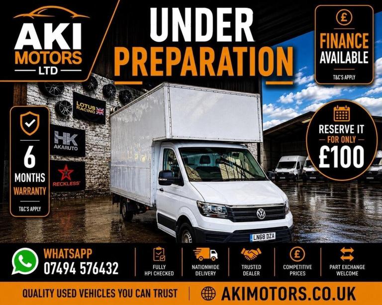 VOLKSWAGEN CRAFTER 2.0 TDI CR35 BlueMotion Tech Startline FWD LWB Euro 6 (s/s)