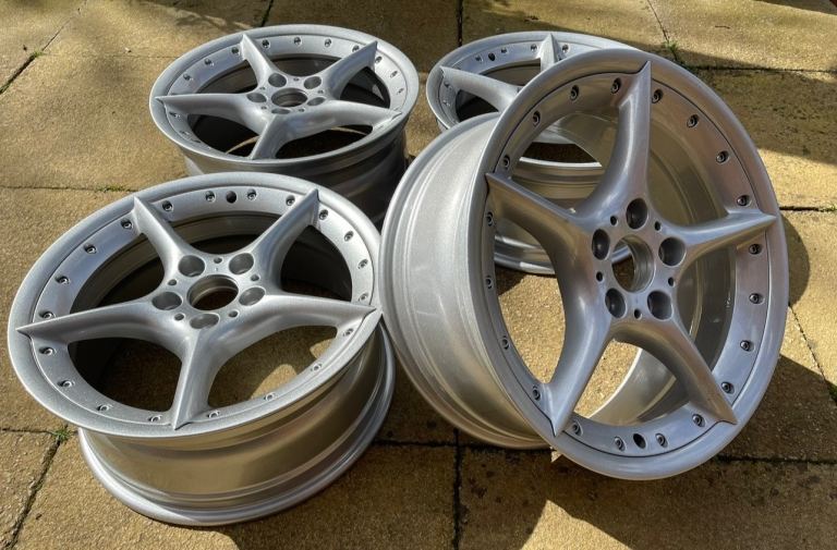  Genuine 18" Style 108M BBS Alloys Fully Refurbished in Metallic Silver - Grab A Bargain!