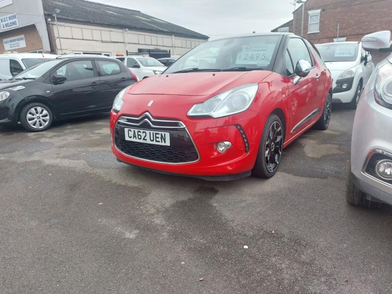 2012 Citroen DS3 1.6 e-HDi 110 Airdream DSport Plus 3dr HATCHBACK Diesel Manual