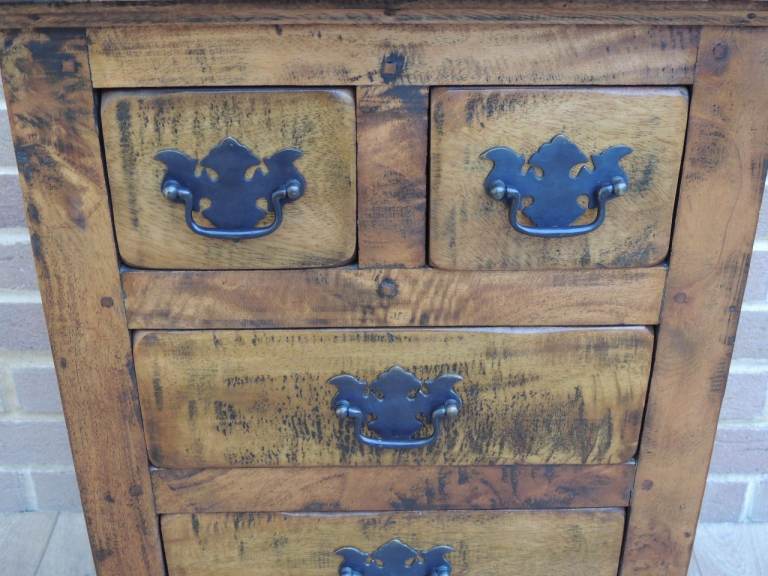 Compact Mango Chest of Drawers (UK Delivery)