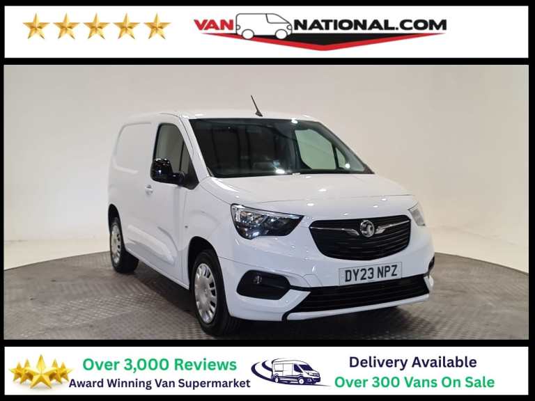 2023 Vauxhall Combo 1.5 TURBO D 2300 PRO L1 100 BHP SWB Panel Van Diesel Manual