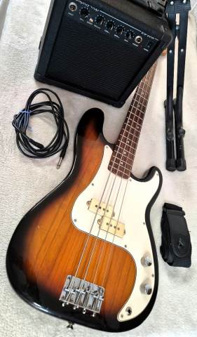 1990s Hohner Rockwood LX-90B Precision Bass , £165.00 for Sale in