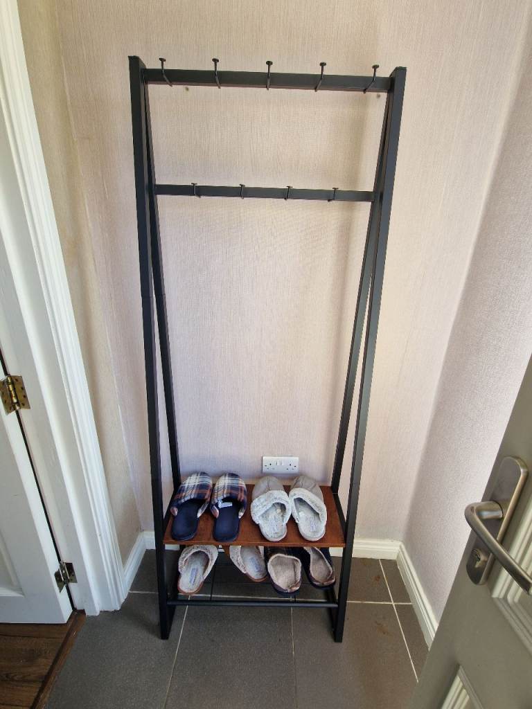 Large coat and shoe rack