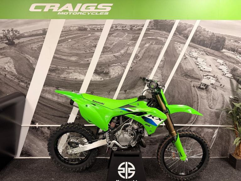 KAWASAKI KX 85 BIG WHEEL NEW 2027 MX BIKE IN STOCK AT CRAIGS MOTORCYCLES 