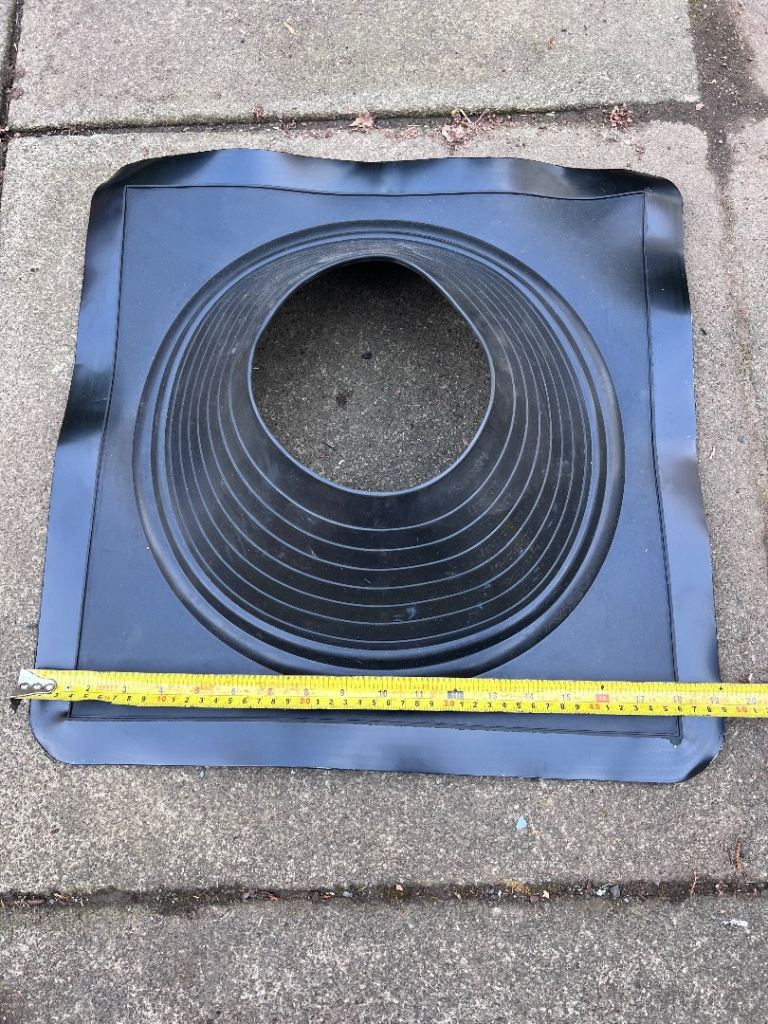 Large flue roof seal 6-10” range NEW