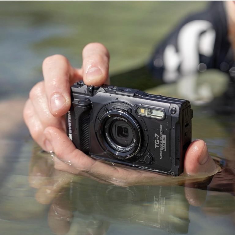 OM TG-7 Waterproof Camera 