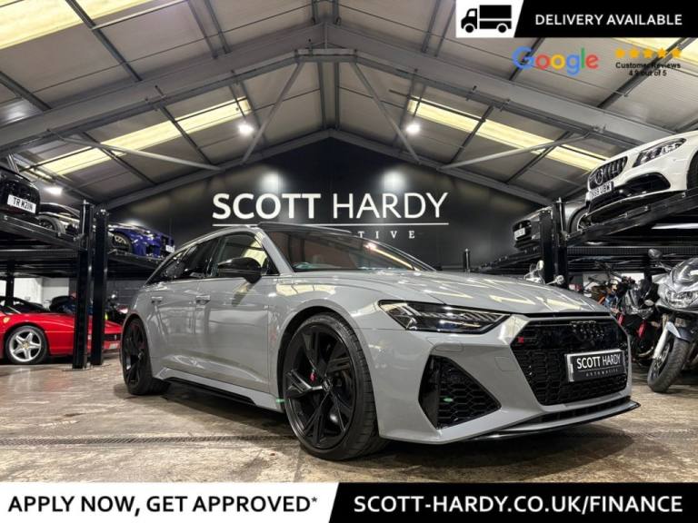 2020 20 AUDI RS6 AVANT 4.0 TFSI V8 VORSPRUNG ESTATE 5DR PETROL TIPTRONIC QUATTRO