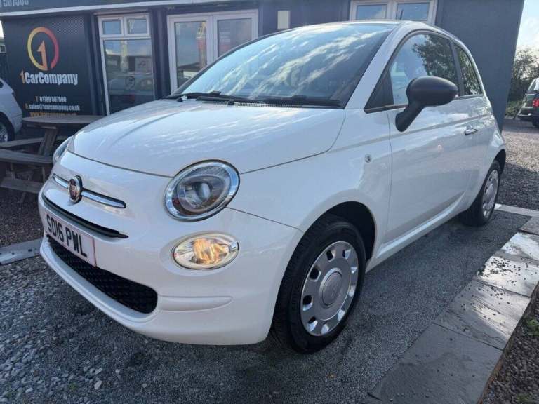 2016 Fiat 500 1.2 Pop Hatchback 3dr Petrol Manual Euro 6 (s/s) (69 bhp) Hatchback Petrol Manual
