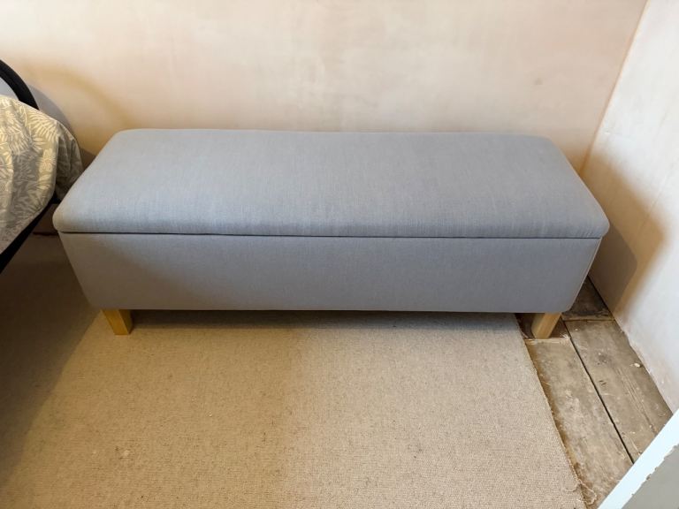 Grey Ottoman (as new condition)