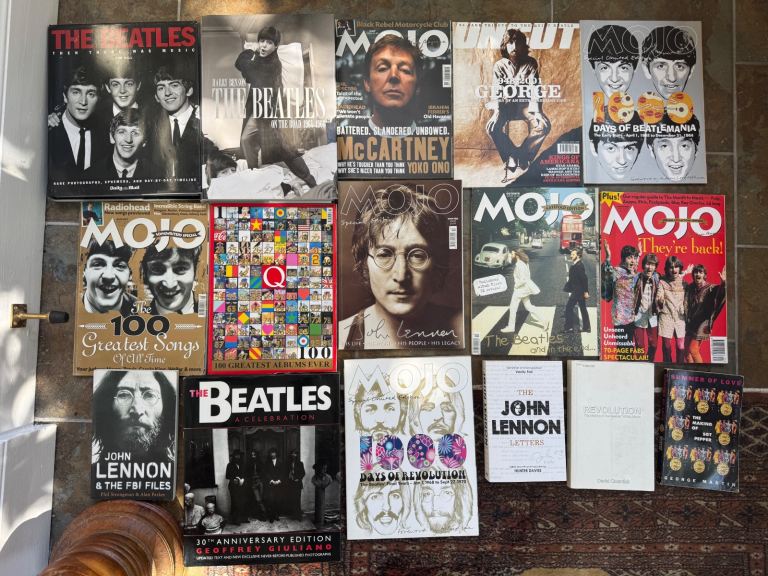 Job Lot Beatles Books & Magazines - All Excellent