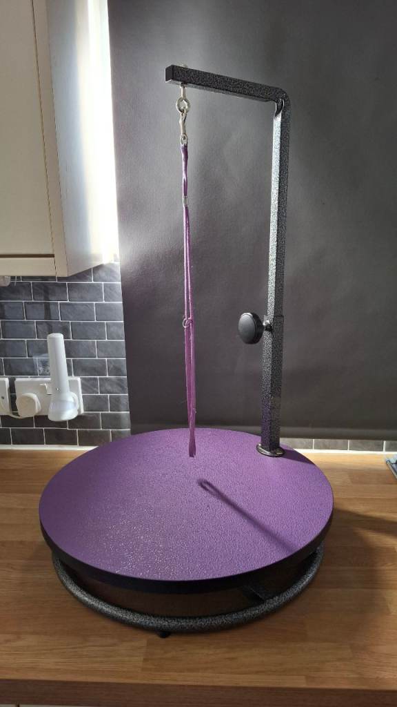 Dog grooming table rotating 