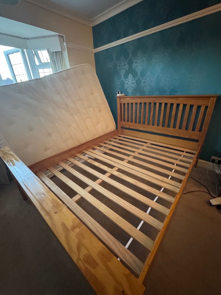 King Size Wooden Bed Frame