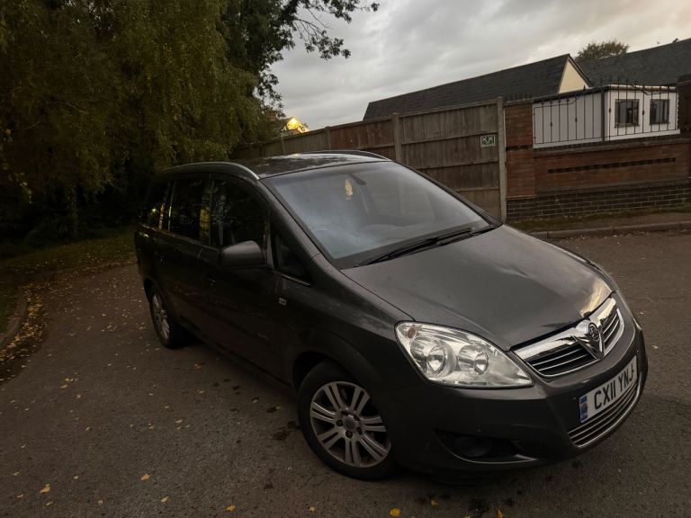Vauxhall, ZAFIRA, MPV, 2011, Manual, 1686 (cc), 5 doors