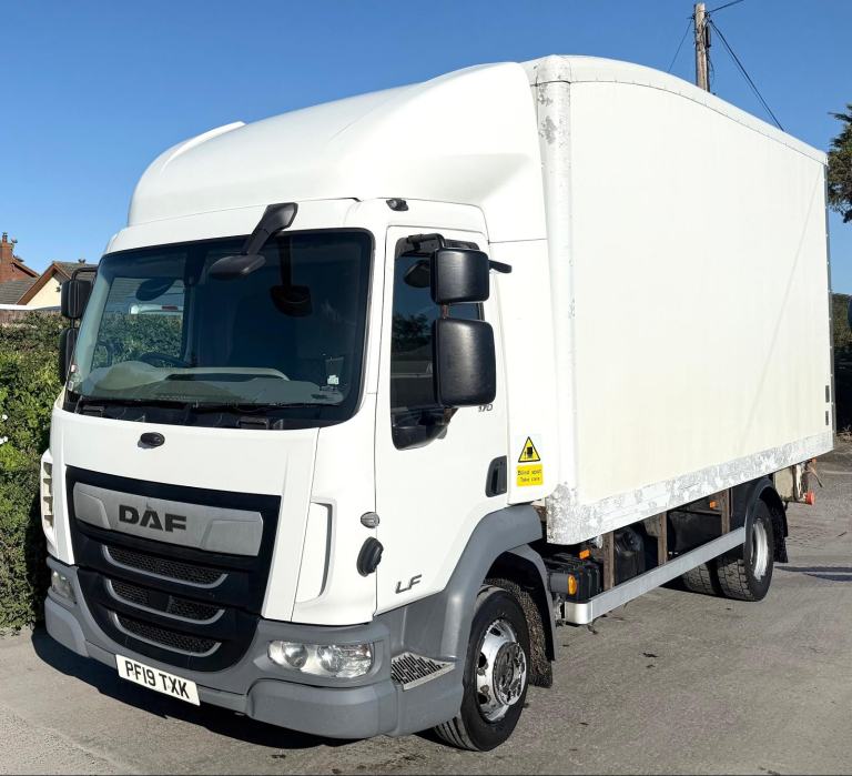 2019 DAF LF45,170 GRP BOX VAN TUCKAWAY TAIL-LIFT HORSEBOX CAMPER 7.5 TON EURO-6