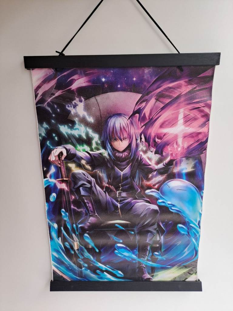 Anime Wall Scroll Poster with Magnetic Frame