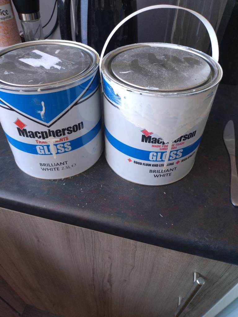 brilliant white gloss paint 