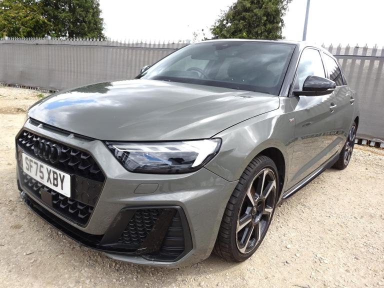 2025 75 REG AUDI A1 S LINE BLACK EDITION 25 TFSI DAMAGED REPAIRABLE SALVAGE