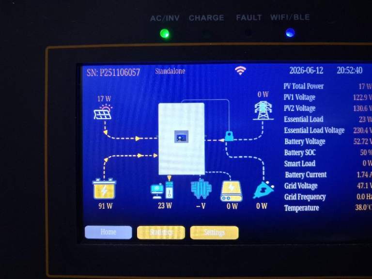 12KW HYBRID INVERTER