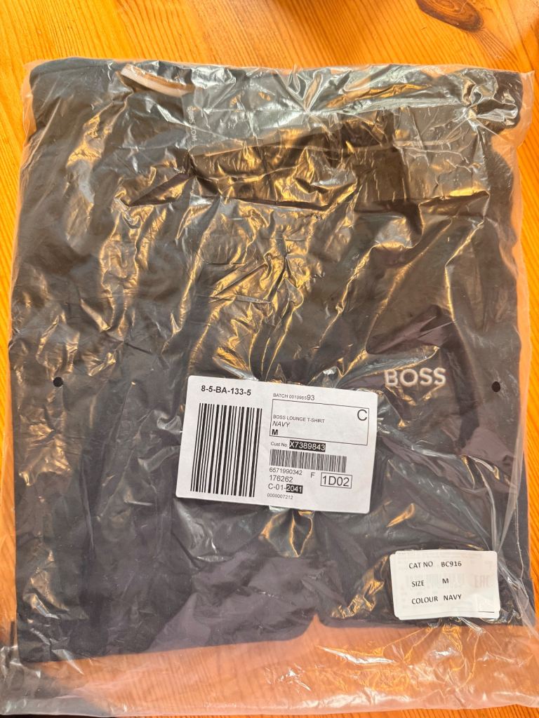 image for Men’s Boss loungewear Top - size M still sealed 