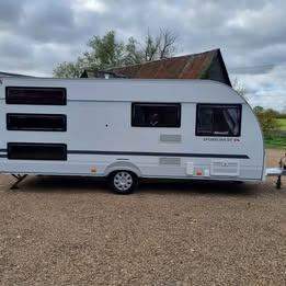 Adria caravan 6 berth tripple bunk Altea sportline collect Essex storage may deliver or may px whu