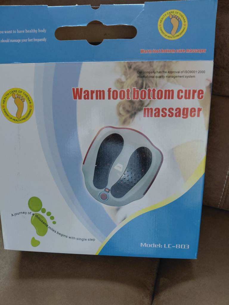 New Warm foot bottom massager  