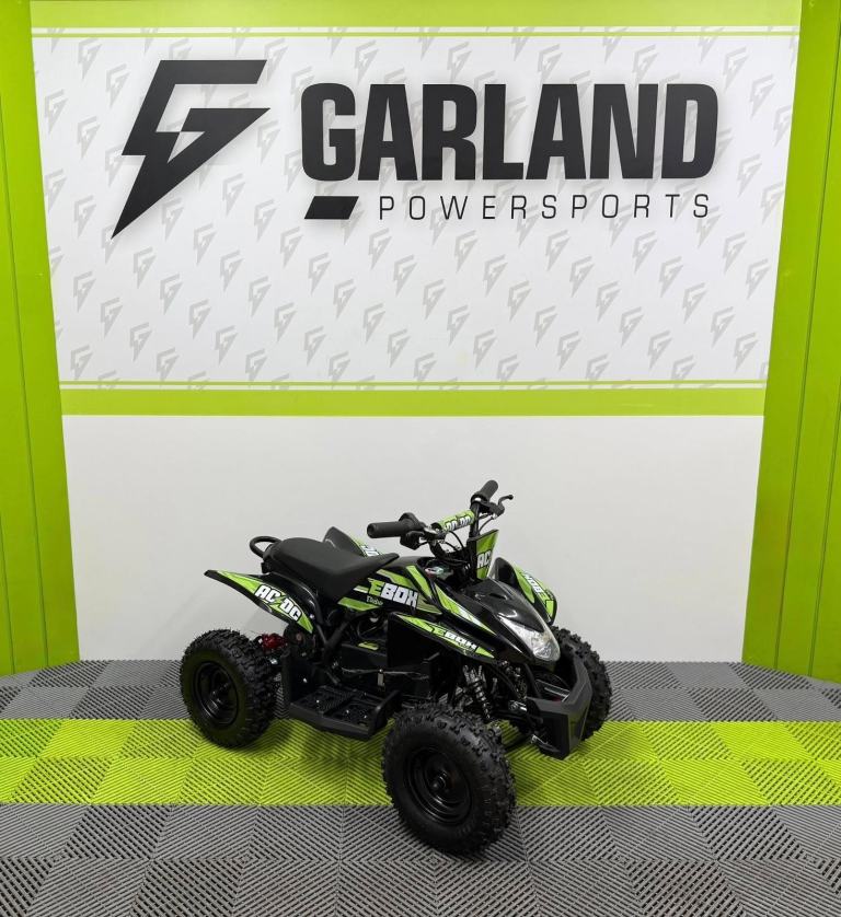 EBOX ACDC 800w Kids Electric Quad Bike - Green, Brand new 2025 model